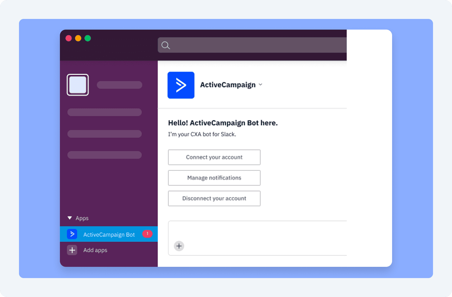 ActiveCampaign - Slack App Directory
