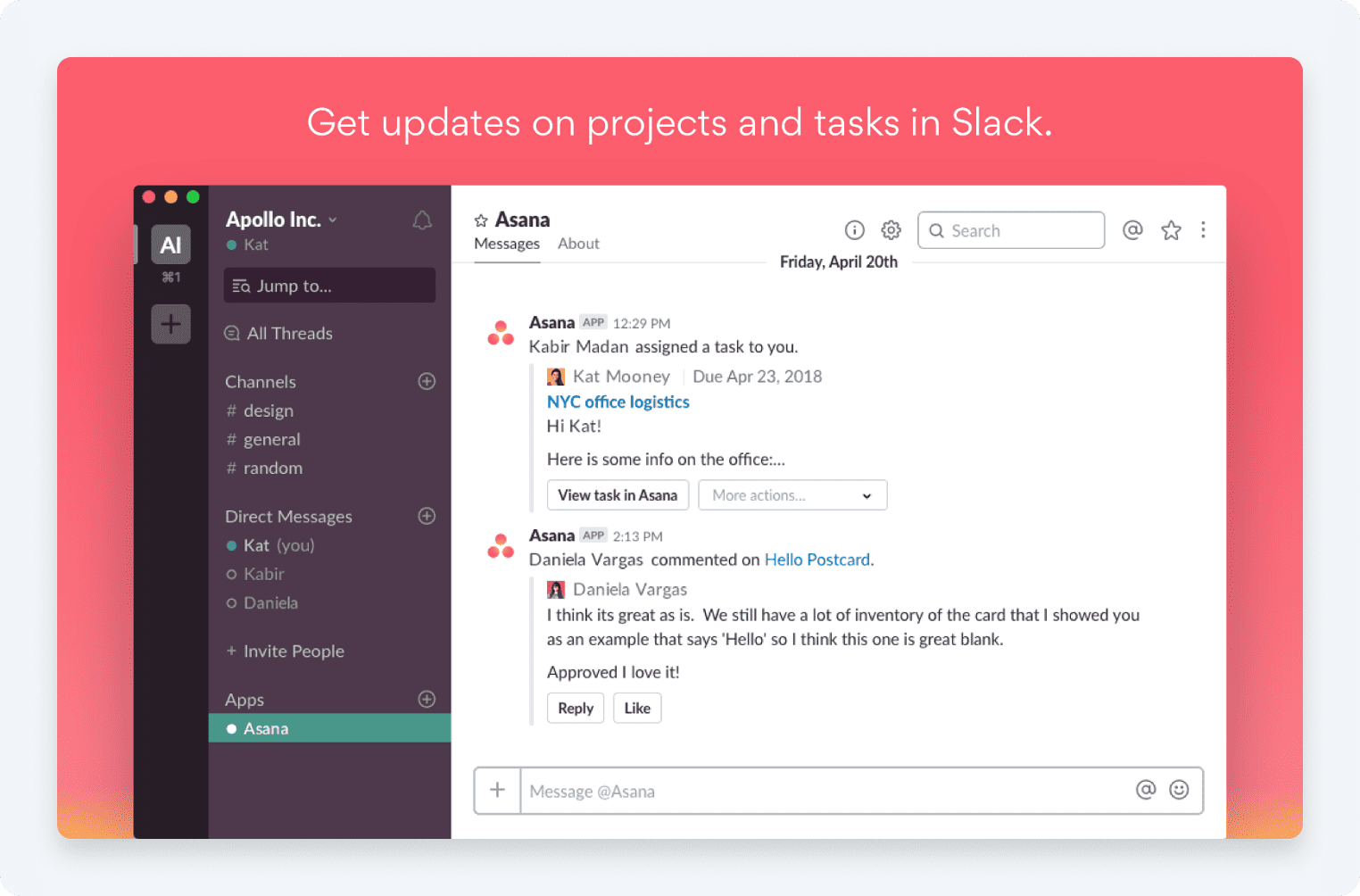 Asana - Slack App Directory