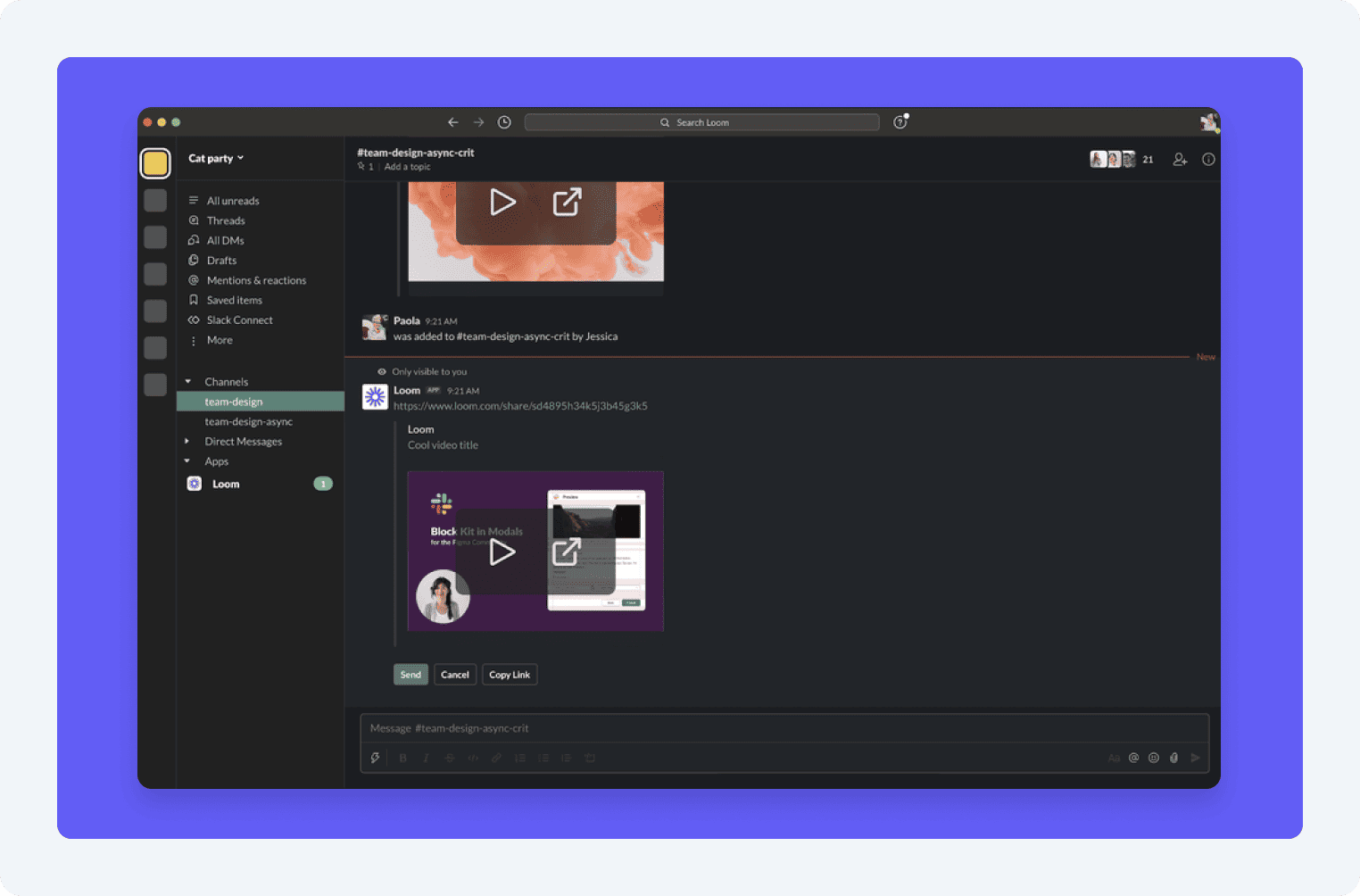 Loom - Slack App Directory