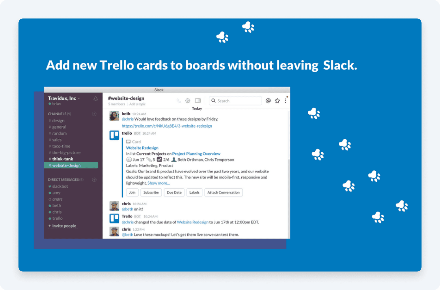 Trello - Slack App Directory