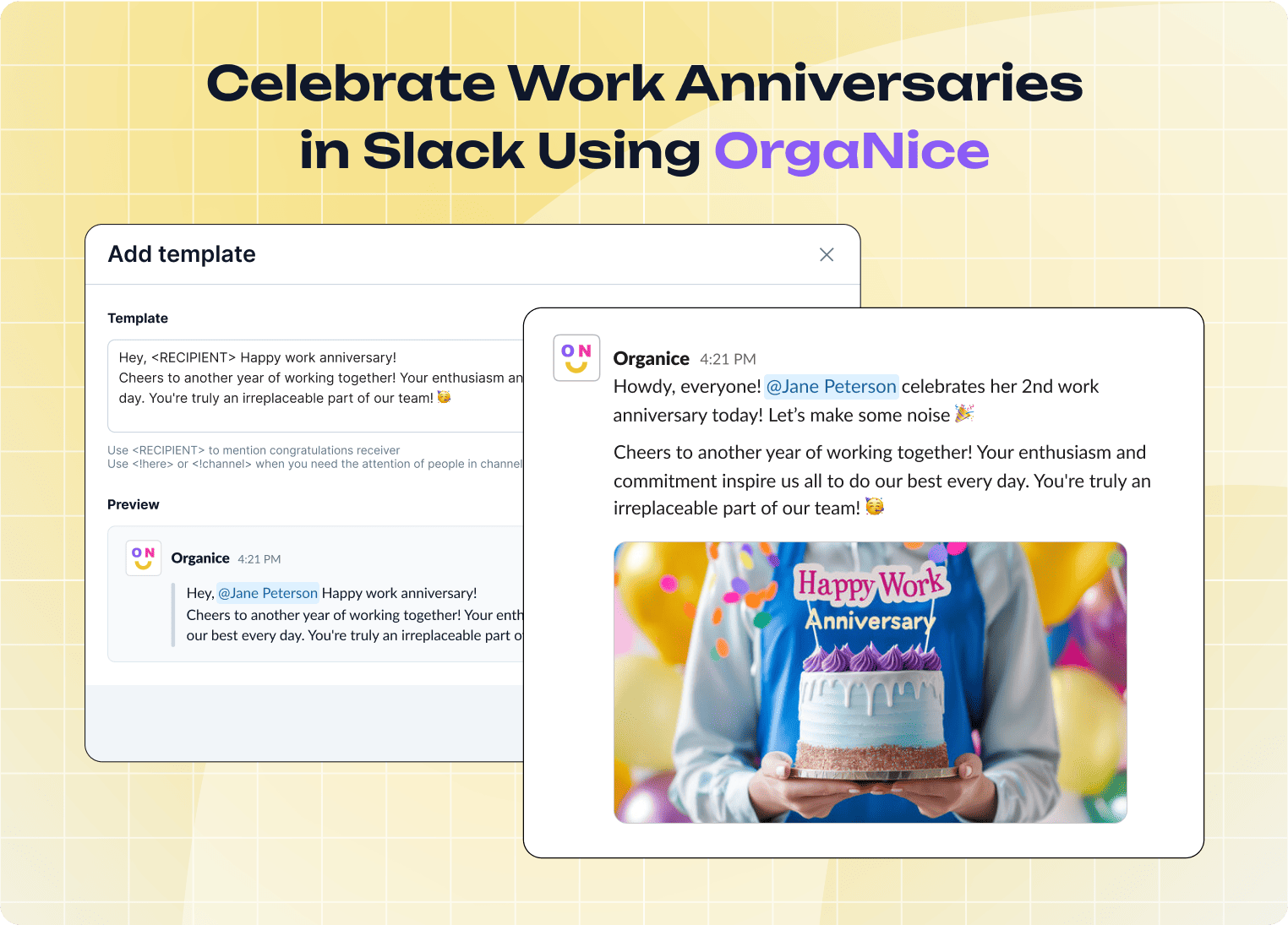 Online Birthday and Anniversary Slack Bot