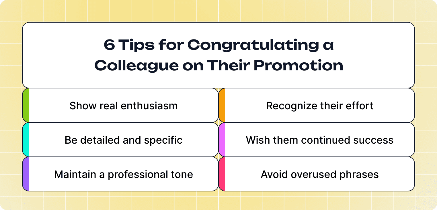 How to Congratulate Someone on a Promotion
