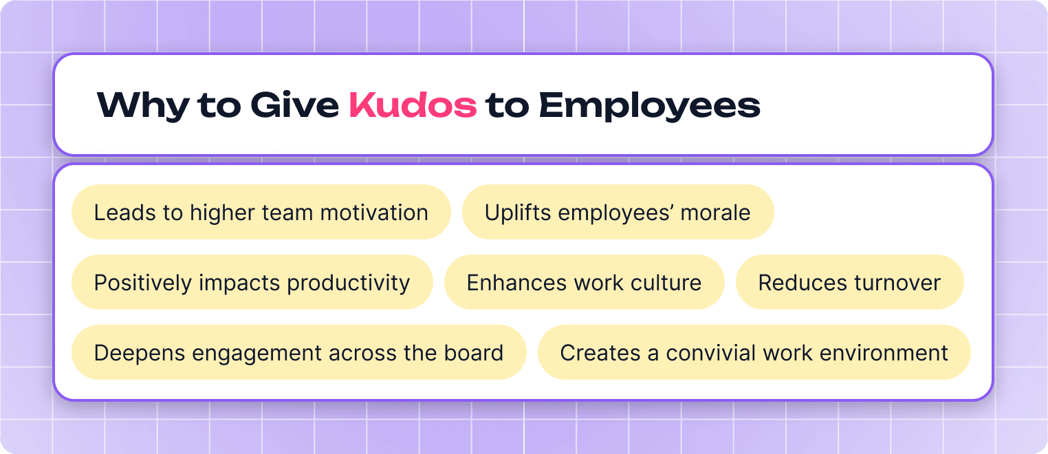 Why Does Giving Kudos to Employees Matter?