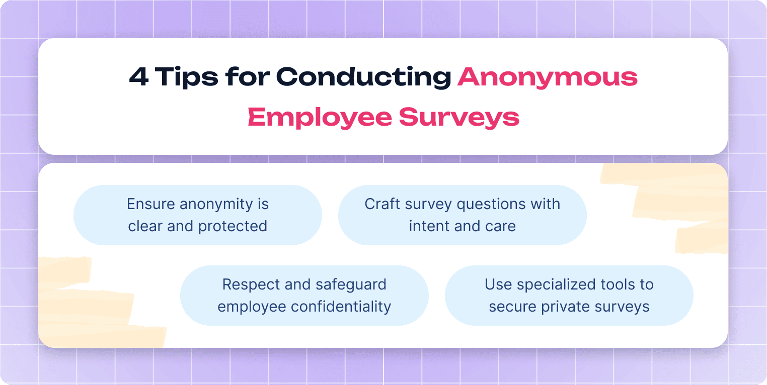 Tips and Best Practices on Holding Anonymous Surveys for Employees