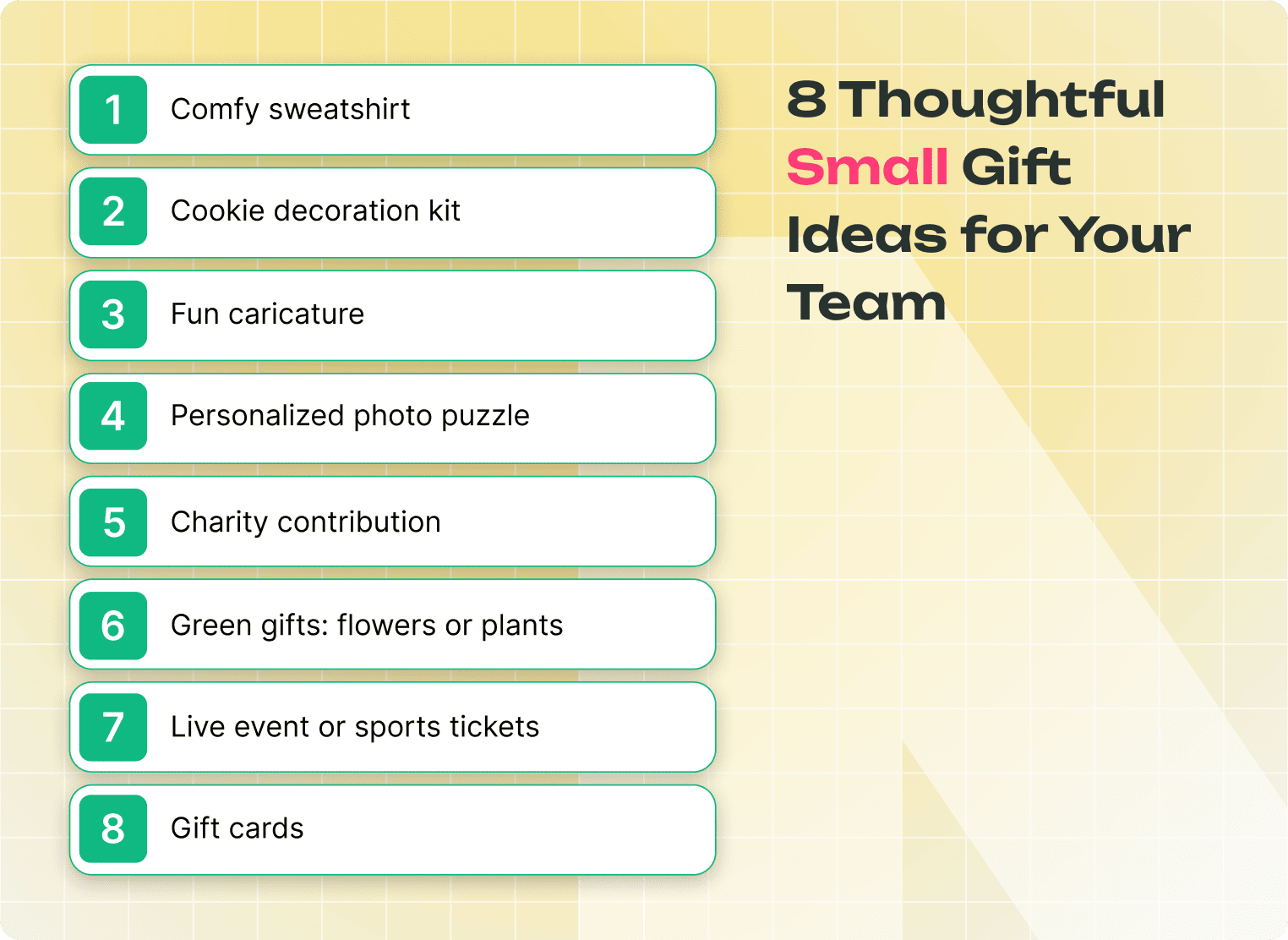 Small Gifts for Employee Appreciation