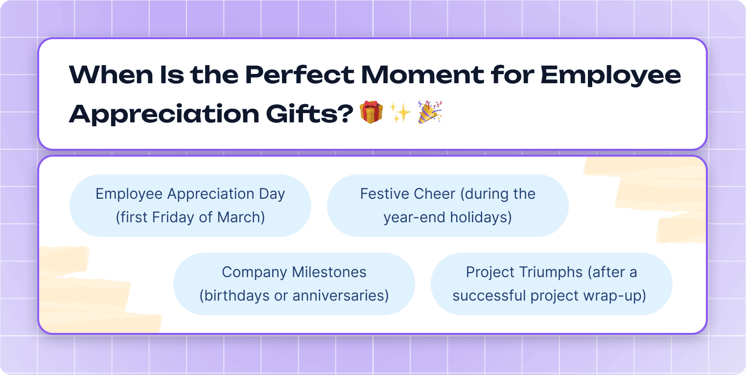 When to Give Staff Appreciation Gifts