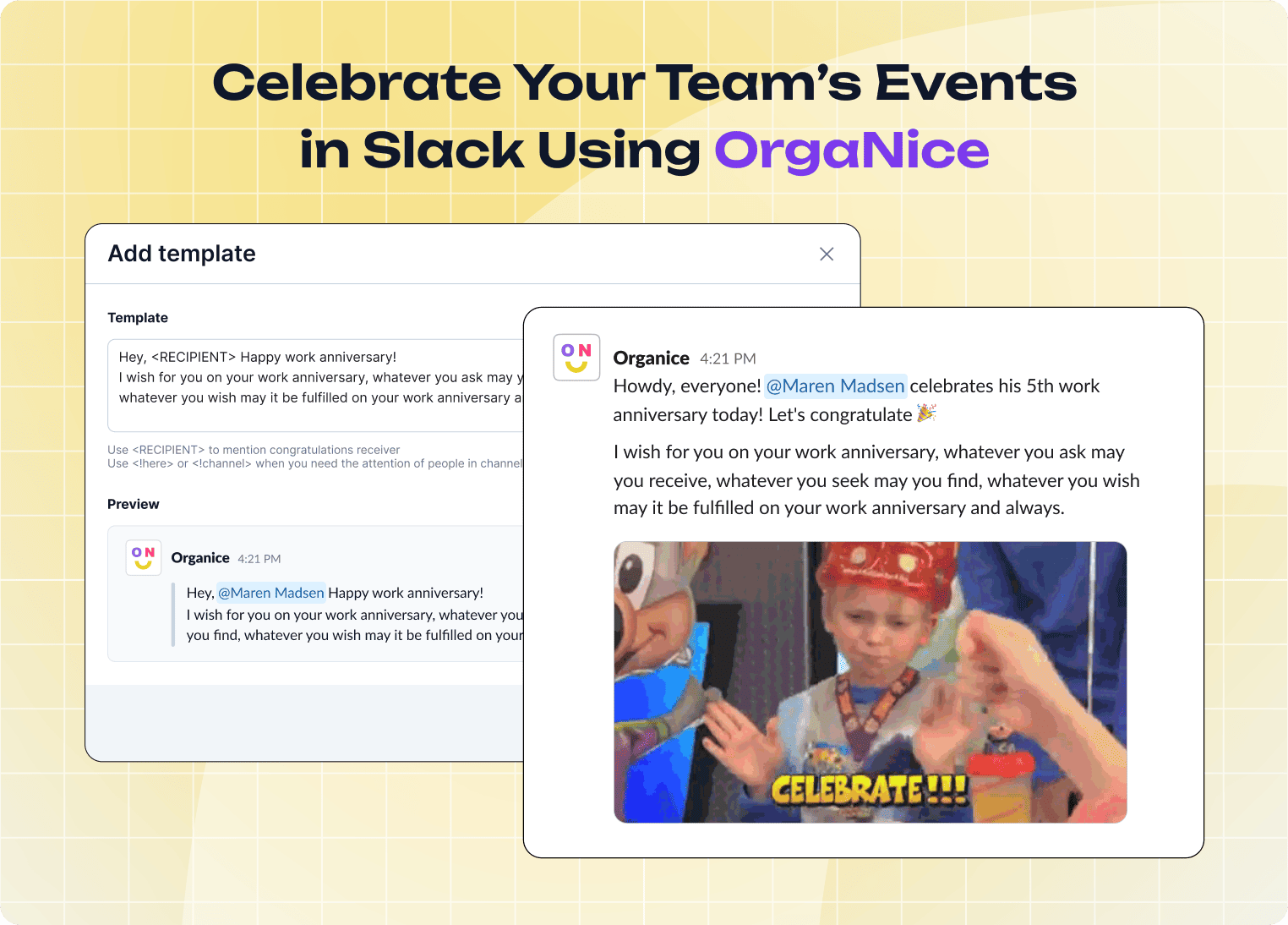 A Birthday and Anniversary Slack Bot