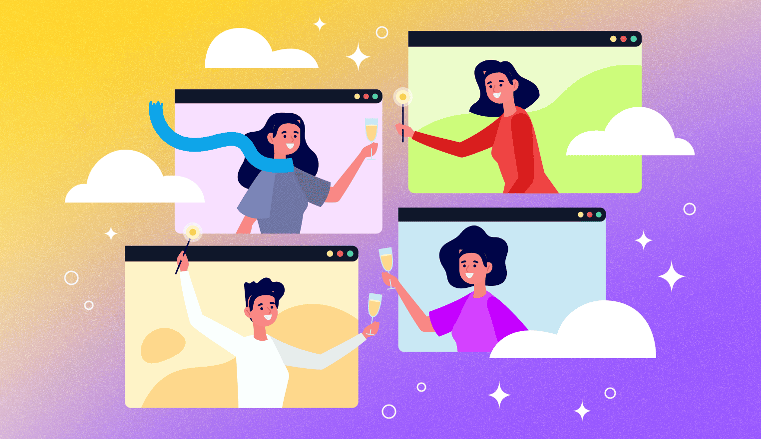 35+ Virtual Team Celebration Ideas for Work